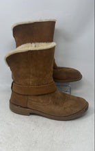 Load image into Gallery viewer, UGG Womens Cedric Brown Suede Round Toe Mid-Calf Biker Boots Size 9.5