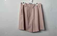 Load image into Gallery viewer, Express Womens Pink Pleated Front Extreme High Rise Midi Bermuda Shorts Size 2