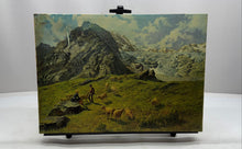 Load image into Gallery viewer, Canvas Reproduction Of A Painting Cuadro Campestre By Carlo Pollonera Dated 1898