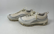 Load image into Gallery viewer, Nike Womens Air Max 97 CJ9706-100 White Silver Tone Lace-Up Running Shoes Size 8