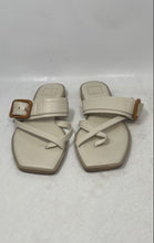 Load image into Gallery viewer, Dolce Vita Womens Iloise Stella White Faux Leather Adjustable Slide Sandal 8.5