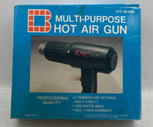 Load image into Gallery viewer, KMC Model SG-01 Black 2 Temp Settings 1400W Multi-Purpose Heat Gun Not Tested