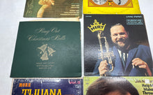 Load image into Gallery viewer, Lot Of 6 Pcs Antique Assorted Artists Vinyl Records Collection Not Tested
