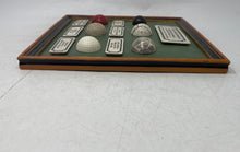 Load image into Gallery viewer, VTG The Development Of The Golf Ball Framed 3D Historic Wall Plaque 1500-1900