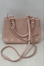 Load image into Gallery viewer, Juicy Couture Womens Pink Monogram My Heart Will Go On Small Satchel Purse