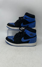 Load image into Gallery viewer, Nike Mens Jordan 1 Retro High OG DZ5485-042 Black Blue Sneaker Shoes Size 6