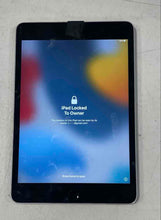 Load image into Gallery viewer, Apple iPad Mini 4 Gray iOS Tablet Model A1538 Powers On For Parts