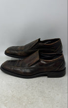 Load image into Gallery viewer, Structure Mens Brown Leather Square Toe Slip-On Loafer Shoes Size 10.5D