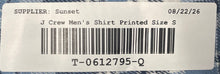 Load image into Gallery viewer, J.Crew Mens Blue Flannel Long Sleeve Spread Collar Button-Up Shirt Size S