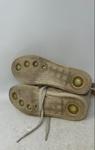 Load image into Gallery viewer, Coach Womens Pita Q2038 Beige Signature Mid Top Lace-Up Sneakers Shoes Size 7.5M