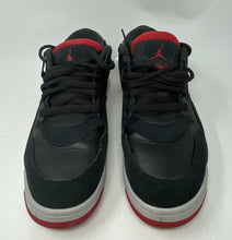Load image into Gallery viewer, Authentic Nike Mens Air Jordan 4 RM Black Red Sneakers Shoes Size 12 Stained
