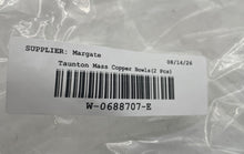 Load image into Gallery viewer, Taunton Mass Copper Collectable Pedestal Planter Lot Of 2 Pieces