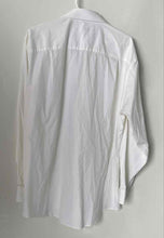 Load image into Gallery viewer, Calvin Klein Mens White Stretch Regular Fit Long Sleeve Dress Shirt Sz 17 34/35