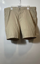 Load image into Gallery viewer, Peter Millar Mens Khaki Flat Front Slash Pockets Casual Chino Shorts Size 40