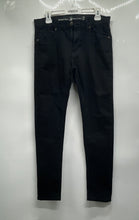 Load image into Gallery viewer, Beverly Hills Polo Club Womens Black Dark Wash Denim Skinny Leg Jeans Size 32/32