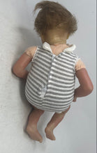Load image into Gallery viewer, Bonnie Brown Short Curly Hair Silicone Realistic Sleeping Reborn Baby Doll