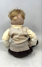 Load image into Gallery viewer, Vintage Boots Tyner Sugar Britches Brown And White Outfit Ceramic Boy Play Doll