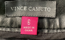 Load image into Gallery viewer, Vince Camuto Womens Black Flat Front Pockets Skinny Leg Trouser Pants Size 6