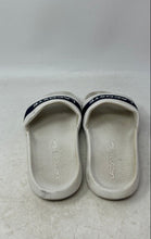 Load image into Gallery viewer, Lacoste Womens Croco 7-41CFA0011042 White Slip-On Open Toe Slide Sandals Size 8
