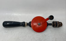 Load image into Gallery viewer, Red Black Classic Collectible Handheld Gear Tool Manual Hand Crank Drill
