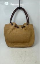 Load image into Gallery viewer, Michael Kors Womens Marina Multicolor Woven Straw Double Handle Tote Handbag