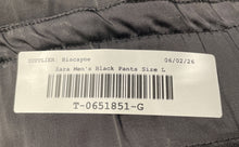 Load image into Gallery viewer, Zara Mens Black Pockets Regular Fit Activewear Track Pants Size Large