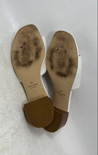 Load image into Gallery viewer, Cole Haan Womens Calli White Leather Block Heel Slip-On Slide Sandals Size 9B