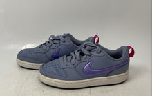 Load image into Gallery viewer, Nike Boys Court Borough Low 2 BQ5448-402 Lilac Lace-Up Sneakers Shoes Size 4.5Y