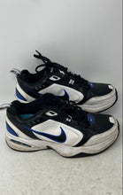 Load image into Gallery viewer, Nike Mens Air Monarch IV 415445-002 Black White Leather Sneaker Shoes Size 9.5