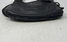 Load image into Gallery viewer, Fossil Womens Black Leather Outer Pocket Adjustable Strap Crossbody Bag