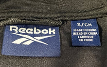 Load image into Gallery viewer, Reebok Mens Black Long Sleeve Pockets Full-Zip Jacket Size Small