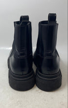 Load image into Gallery viewer, Zara Mens Black Leather Pull-On Round Toe Ankle Chelsea Boots Size 11