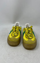 Load image into Gallery viewer, Aldo Womens Retrostep Yellow Green Low Top Lace-Up Sneaker Shoes Size 5