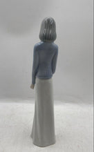 Load image into Gallery viewer, Girl Reading With A Book Porcelain Figurine Produced By Tengra Collectible