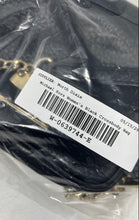Load image into Gallery viewer, Michael Kors Womens Black Leather Inner Pocket Adjustable Strap Crossbody Bag