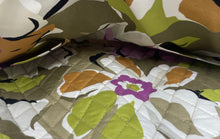Load image into Gallery viewer, Vera Bradley Womens Half Moon Multicolor Floral Print Double Handle Shoulder Bag