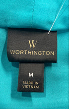Load image into Gallery viewer, Worthington Womens Green Sleeveless V-Neck Pullover Blouse Top Size Medium