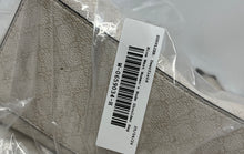Load image into Gallery viewer, Nine West Womens Beige Monogram Leather Inner Pocket Double Handle Satchel Bag