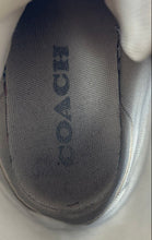 Load image into Gallery viewer, Coach Womens Beige Pink Leather High-Top Lace-Up Sneaker Shoes Size 6.5B