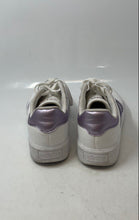 Load image into Gallery viewer, Adidas Womens Court Platform GV8999 White And Purple Sneakers Shoes Size 9.5