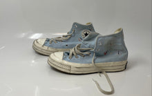 Load image into Gallery viewer, Converse Womens Chuck 70 High Light Blue With Butterflies Sneaker Shoes Size 6