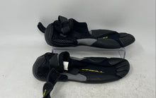Load image into Gallery viewer, O'Neill Mens 1277 Black Closed Toe Hook And Loop Strap Surf Booties Size 9