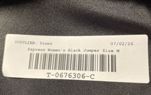 Load image into Gallery viewer, Express Womens Black Long Sleeve Double-Breasted One Button Blazer Sz M With Tag