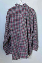 Load image into Gallery viewer, Nautica Mens Multicolor Plaid Cotton Long Sleeve Collared Button-Up Shirt Size L