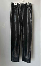Load image into Gallery viewer, Wilfred Womens Black Flat Front Pockets Straight Leg Trouser Pants Size 0