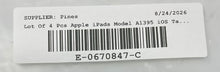 Load image into Gallery viewer, Lot Of 4 Pcs Apple iPad 2 Model A1395 Silver iOS Tablets Not Tested For Parts