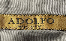 Load image into Gallery viewer, Adolfo Mens Lago Gray Wool 2-Piece Suit Blazer & Pants Set Size 48-43L