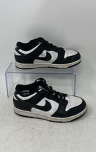Load image into Gallery viewer, Nike Boys Dunk Low CW1588-100 Black White Lace-Up Sneakers Shoes Size 13.5C