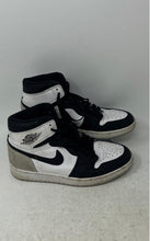 Load image into Gallery viewer, Nike Mens Air Jordan 1 555088-108 White Black Leather Sneakers Shoes Size 7