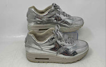 Load image into Gallery viewer, Nike Mens Air Max 1 SP Liquid Silver-Tone Sneakers Shoes Size 3.5 No Insoles